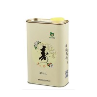 High Quality Wholesale Round Edible Oil Metal Tin Box Olive Oil Storage Tin can