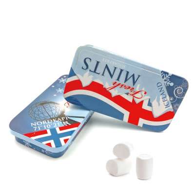 Wholesale Small Chewing Gum Metal Box Sliding Tin High Quality Mint Tins